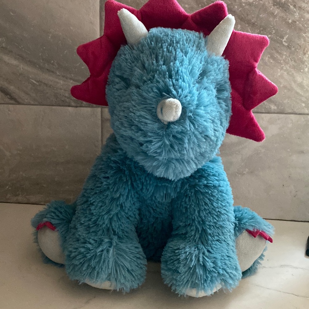 Triceratops Warmies Heated Lavender Scented Microwavable Dinosaur Christmas Gift